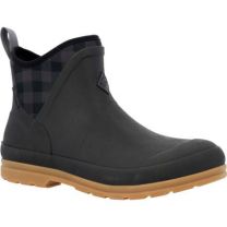 Muck Boot Company Women's Originals Ankle Boot Black/Plaid/Gum - OAW-1PLD