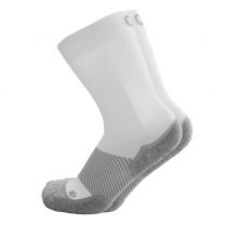 OS1st Unisex WIDE Wellness Performance Crew Socks White - OS1-3834WX