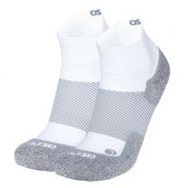 OS1st Unisex Wellness Performance Quarter Crew Socks White - OS1-3844W