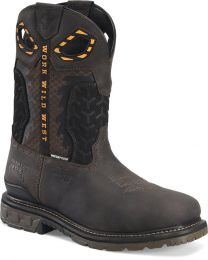 Phantom Rider Men's 11" Crucible Composite Toe PR Waterproof Work Boot Dark Brown - PH5020