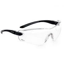 Bollé Safety Cobra Safety Glasses with Rimless Frame and Clear Anti-Fog Lens - 40037