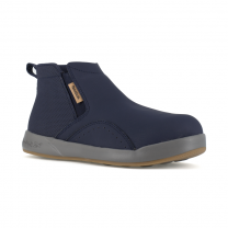 Reebok Work Women's Ever Road 3.0 DMX Composite Toe Slip-On High-Top Work Shoe Navy/Grey  - RB259