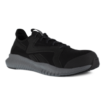 Reebok Work Women's Flexagon 3.0 Composite Toe ESD Athletic Work Shoe Black/Grey - RB464