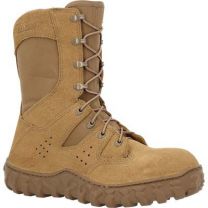 ROCKY WORK Men's 8" S2V Predator Composite Toe Military Boot Coyote Brown - RKC144