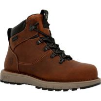 ROCKY WORK Women's 6" Legacy 32 Composite Toe Waterproof Work Boot Brown - RKK0350