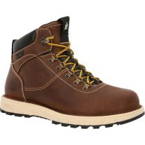 ROCKY WORK Men's 6" Legacy 32 Soft Toe Waterproof Work Boot Brown - RKK0366