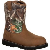 Rocky Big Kids' Lil Ropers Outdoor Boot Camouflage