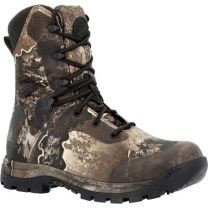 Rocky Men's 8" Lynx Waterproof 400g Insulated Outdoor Boot Realtree Escape Camouflage - RKS0628