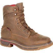 Rocky Men's 8" Iron Skull Waterproof Lacer Western Boot Brown - RKW0286