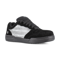 VOLCOM WORKWEAR Men's Hybrid Skate Inspired Composite Toe ESD Work Shoe Black/Tower Grey VM30361