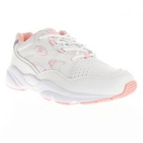 Propet Women's Stability Walker Sneaker White/Pink - W2034WPI