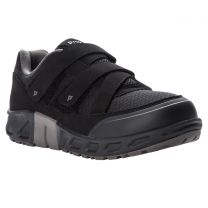 Propet Women's Matilda Strap Walking Shoe Black/Grey - WAA123MBGR