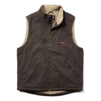 WOLVERINE Men's Upland Sherpa Lined Vest Java - W1105500-208