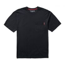 WOLVERINE Men's Classic Short Sleeve Pocket Tee Black - W1211960-003