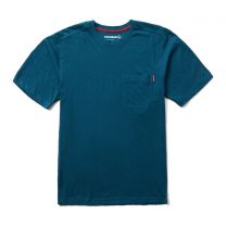 WOLVERINE Men's Classic Short Sleeve Pocket Tee Ink Blue Heather - W1211960-455