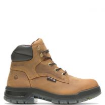 WOLVERINE Men's Ramparts 6" DuraShocks® CarbonMAX® Waterproof Composite Toe Work Boot Tan - W191049