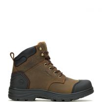 WOLVERINE Men's 6" Carlsbad Steel Toe Waterproof Work Boot Tan - W241079