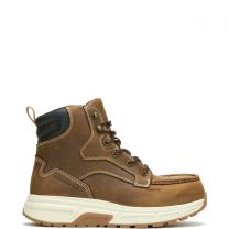 WOLVERINE Men's 6" Ride Performance Wedge CarbonMAX® Composite Toe Waterproof Work Boot Cashew - W241153