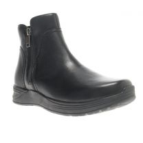 Propet Women's Delphi Double-Zipper Boot Black Leather - WFA006LBLK