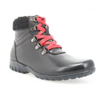 Propet Women's Dasher Ankle Boot Black Leather - WFV006LBLK