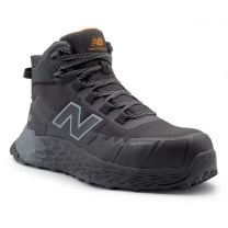 NEW BALANCE SAFETY Women's Fresh Foam Cremorne Mid Composite Toe EH Work Shoe Black/Grey - WUFCMCEHBG