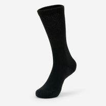 Thorlos Unisex Walking Moderate Cushion Crew Sock Black - WX-552