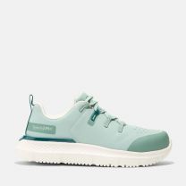 Timberland PRO Women's Intercept Steel Toe Athletic Work Shoe Sage/White - TB0A61XK357