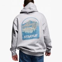 XTRATUF Unisex Pullover Hoodie Heather Grey - XAH105-HGY
