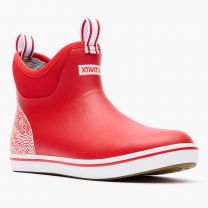 XTRATUF Men’s 6” Tailgate Ankle Deck Boot Red - XMABT601