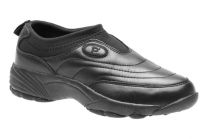 Propet Women's Wash N Wear Slip-On Shoe White Black - W3851SBL