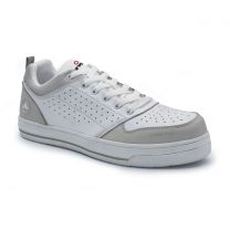 AIRWALK SAFETY Men's Arena Composite Toe EH Work Shoe White/Grey - AW6401