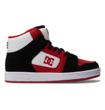 DC Shoes Unisex Kids' Manteca 4 HI Shoes Black/Red - ADBS300395-BLR