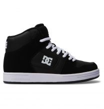 DC Shoes Unisex Kids' Manteca 4 HI Shoes Black/Black/White - ADBS300395-BLW