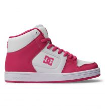 DC Shoes Girls' Manteca 4 HI Shoes Crazy Pink - ADGS300116-CRP
