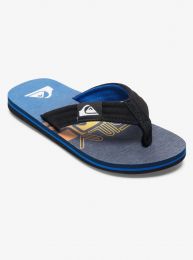 Quiksilver Boys' Molokai Layback Flip Flop Sandals Blue 6 - AQBL100591-BYJ6