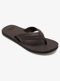 Quiksilver Carver Natural Flip Flop Sandals Brown/Brown/Brown - AQYL101088-XCCC