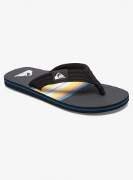 Quiksilver Men's Molokai Layback Flip Flop Sandals Black 2 - AQYL101241-KVJ2