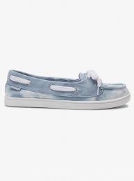 ROXY Women's Ahoy Slip-On Sneaker Baja Blue - ARJS600500-BJL