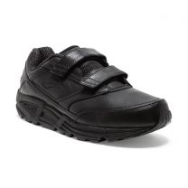Brooks Women's Addiction Walker V-Strap Shoes Black Leather - 120033-001
