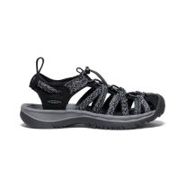 KEEN Women's Whisper Sandal Black/Steel Grey  - 1028815