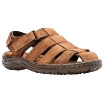 Propet Men's Joseph Fisherman Sandal Brown - MSO003LBR