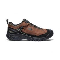 KEEN Men's Targhee IV Waterproof Hiking Shoe Bison/Black - 1028997