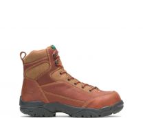 HYTEST Apex Waterproof Composite Toe 6" Brown Work Boot - K12281