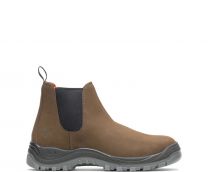 HYTEST Unisex Knox Direct Attach Steel Toe Slip On Brown Work Boot - K13781