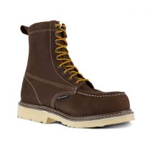 IRON AGE Men's 8" Solidifier Composite Toe Waterproof Work Boot Brown - IA5082