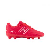 New Balance Kids' Unisex 442 v2 Academy JNR FG Soccer Cleats Energy Red - JS43FRR2