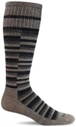 Sockwell Men's Geo Moderate Graduated Compression Socks Putty - SW116M-080