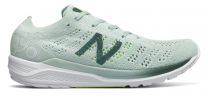 New Balance Women's 890 v7 Running Shoe Crystal/Dark Agave/Bleached Lime Glow - W890BG7