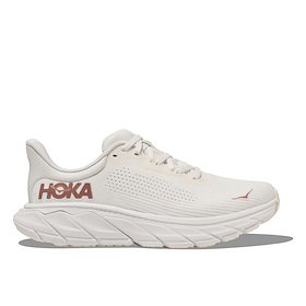 HOKA Women's Arahi 7 Wide Running Shoe Blanc de Blanc/Rose Gold - 1147890-BSG