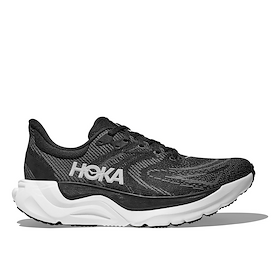 HOKA Women's Arahi 8 Wide Running Shoes Black/White - 1168711-BWHT